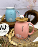 ماگ طرح گربه گود تایم
