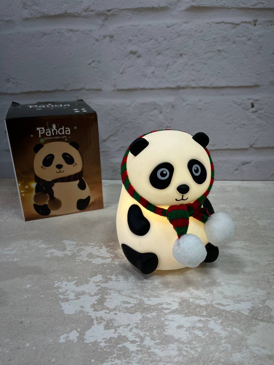 چراخ خواب سیلیکونی مدل پاندا نشسته
